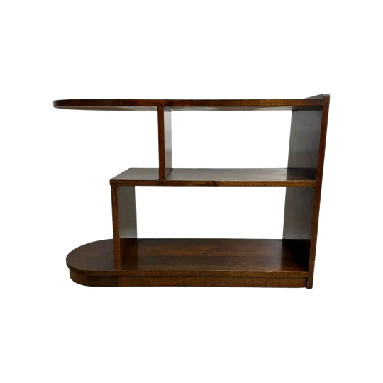 Art Deco Walnut Compact Shelf*
