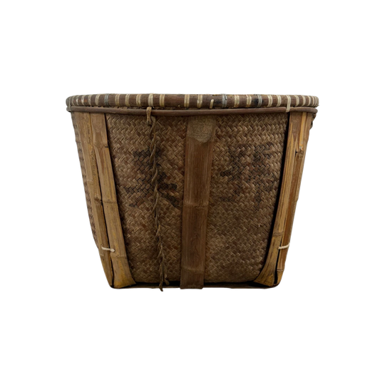 Antique Chinese Reed Grass Baskets