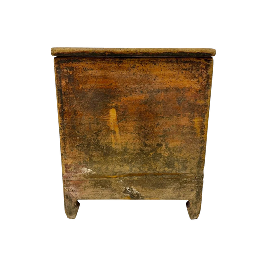 Antique Mongolian Lidded Trunk