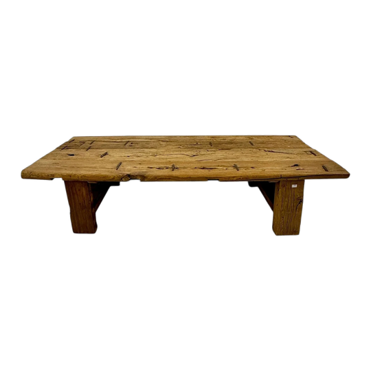 Rectangle Chinese Elm Coffee Table | 167x64x40cm