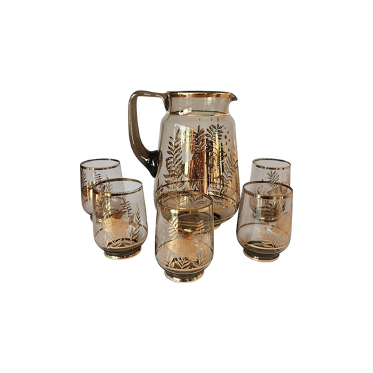 Bohemia Czech Smoke MCM Gold Leaf & fish Lemonade set, 6 pcs