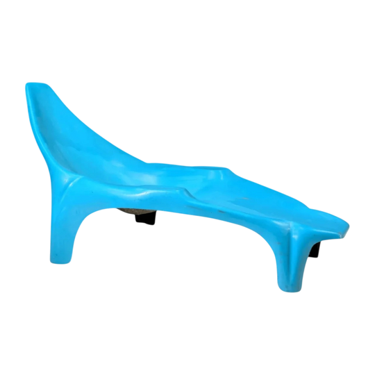 Early 1970s Space Age Hand Formed Fibreglass Sunlounger