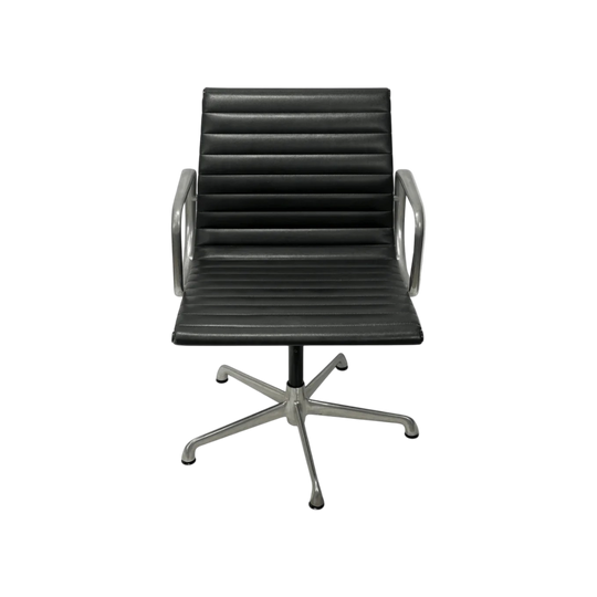 ICF Eames Aluminium Group Office Chair Black