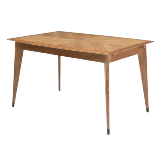 1960s Modernist Cerused Oak Desk