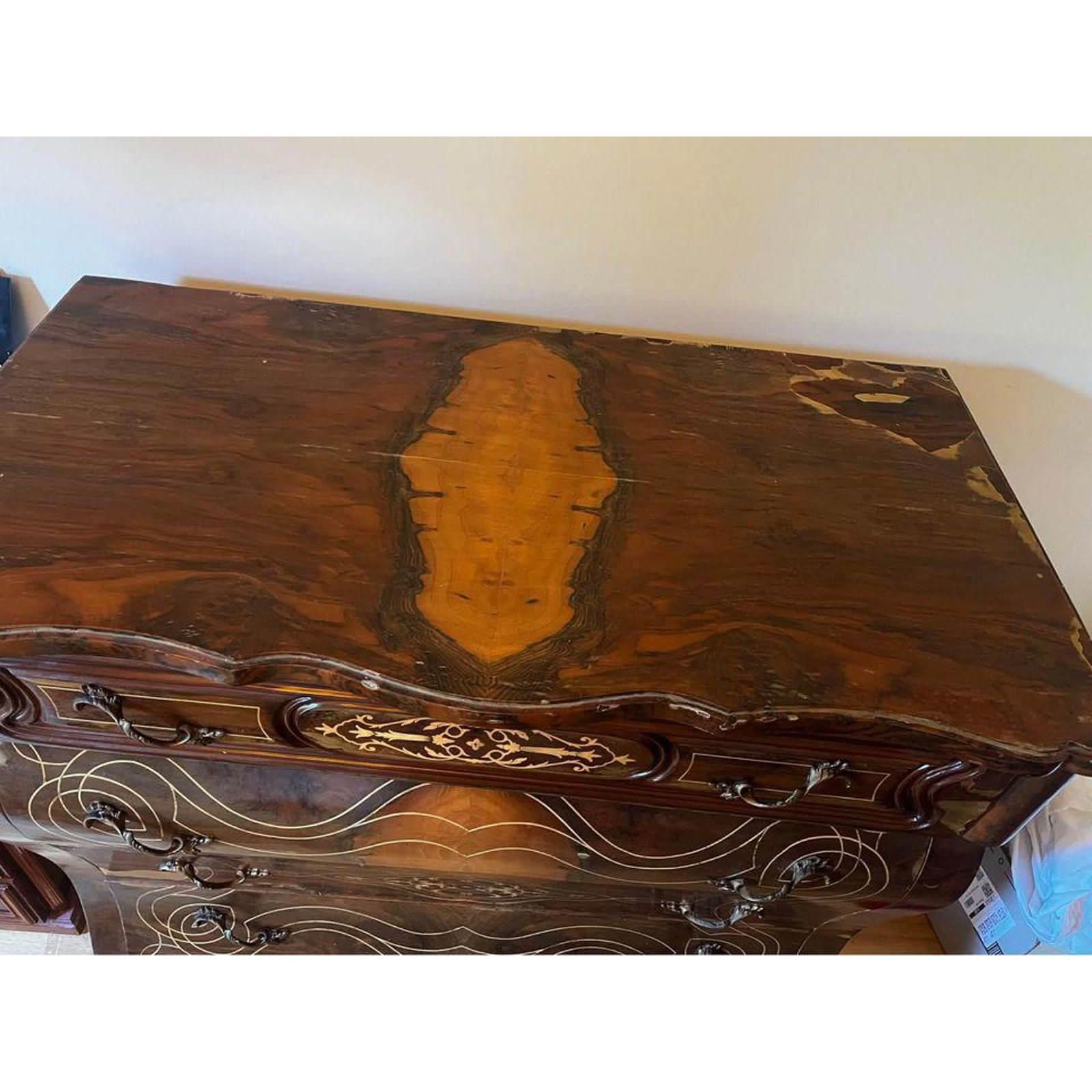 114x60x111h cm large antique style French Louis XV chest of drawers tall boy reproduction | Bazaa | Designer, Vintage and Antique Furniture