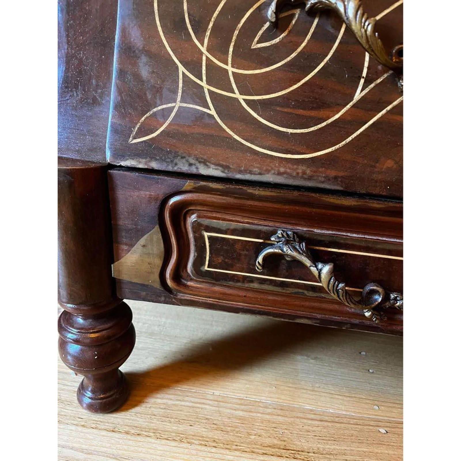 114x60x111h cm large antique style French Louis XV chest of drawers tall boy reproduction | Bazaa | Designer, Vintage and Antique Furniture