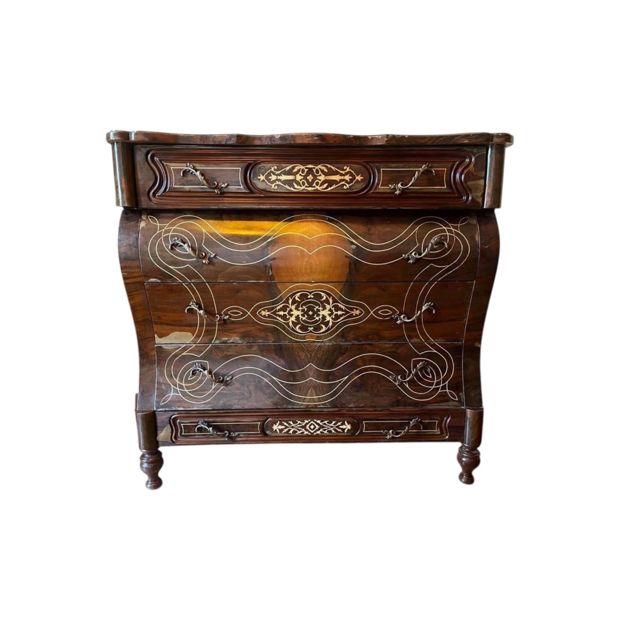 114x60x111h cm large antique style French Louis XV chest of drawers tall boy reproduction | Bazaa | Designer, Vintage and Antique Furniture