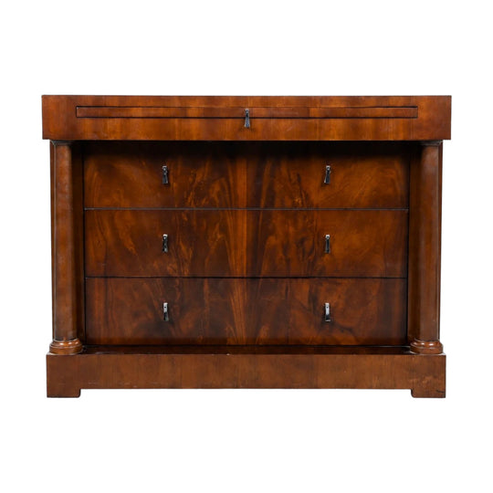 A Bolier Rosenau Biedermeier-Style Mahogany Commode