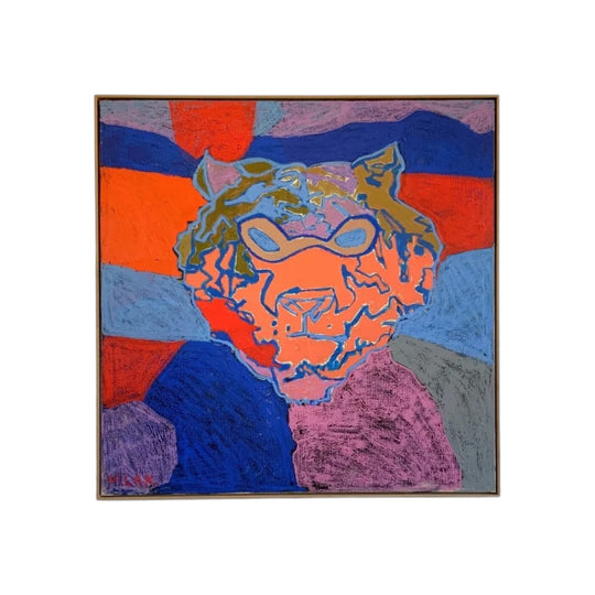 ‘Visionary Tiger’ Original Wall Art by Australian Artist MLAK – Karlee Mackie