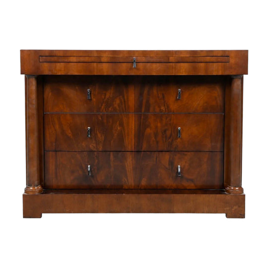 A Bolier Rosenau Biedermeier-Style Mahogany Commode