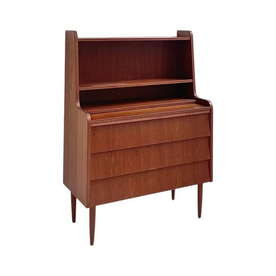 Danish Teak Bureau Dresser