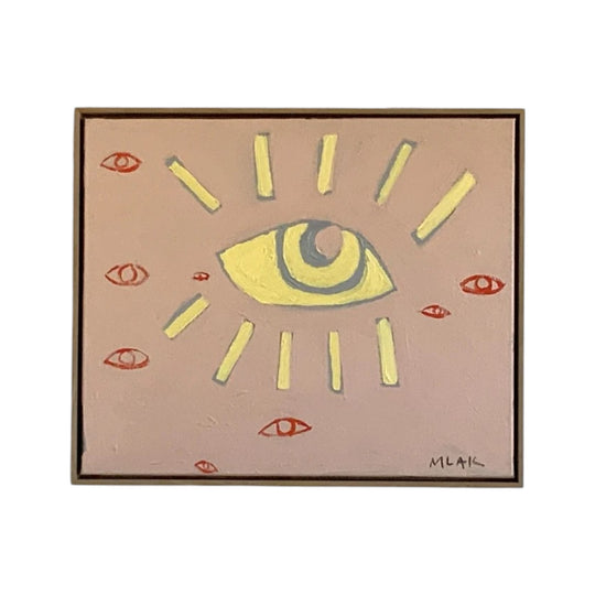 '3 Flowers' Original Wall Art by Australian Artist M‘Golden Perspectives’ Original Wall Art by Australian Artist MLAK – Karlee Mackie