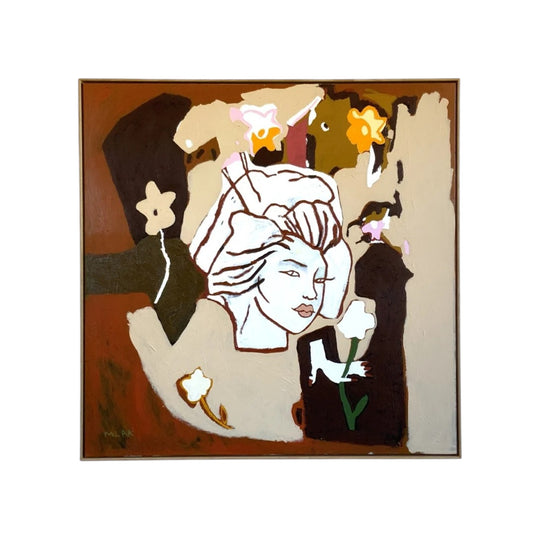 ‘Masako Stare’ Original Wall Art by Australian Artist MLAK – Karlee Mackie