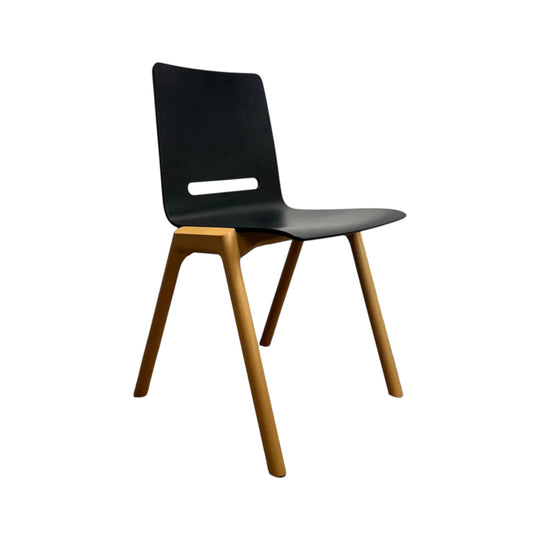 Arge2, Forum 2S Chair Black by Hussl
