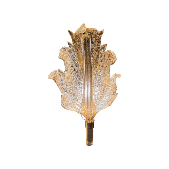 Barovier Toso Wall Sconce Gold Flake Glass