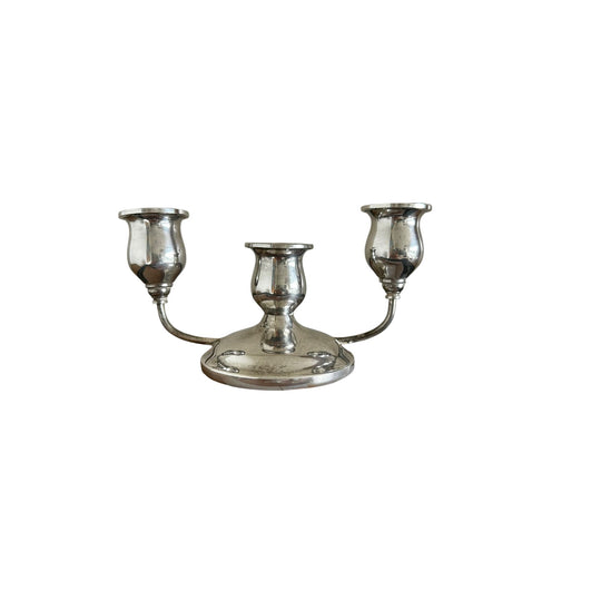 Vintage Silver Plated Candelabra