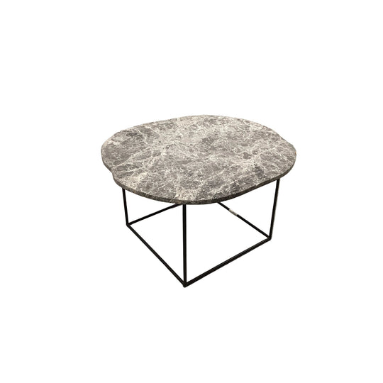 Stone Top Side Table