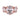 14CT Rose Gold Moissanite & Diamond Trilogy Ring | Bazaa | Designer, Vintage and Antique Furniture