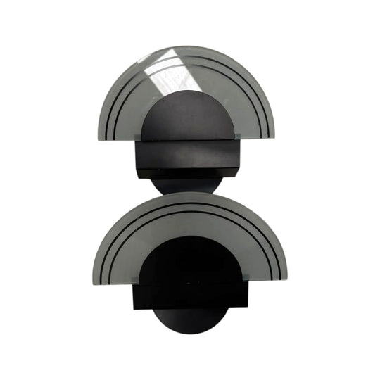 Italian Memphis-Style Wall Sconces 1980s (pair)