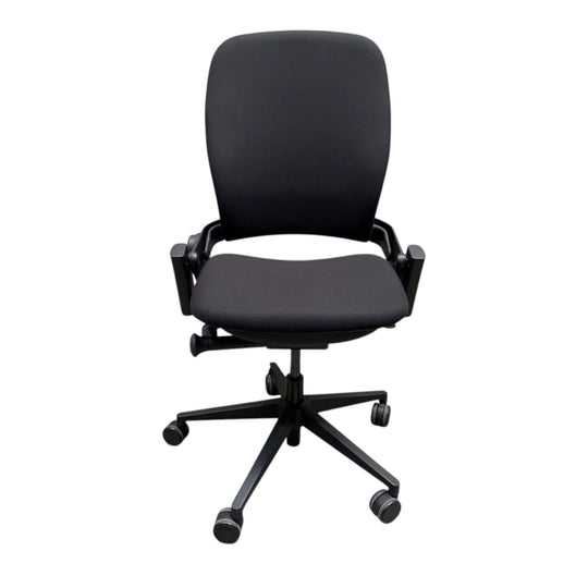 Steelcase Leap V2 Ergonomic Office Chair – Black | Armless