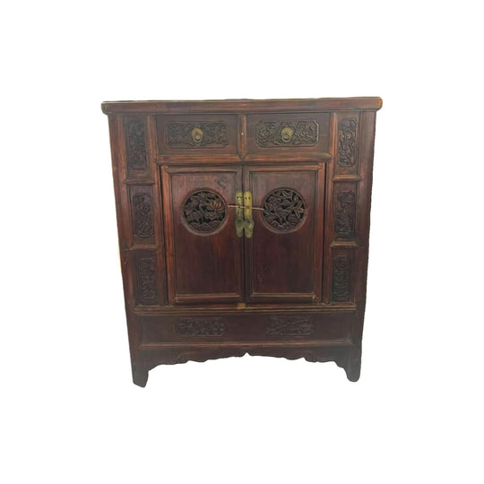 150years old+ antique Chinese cabinet excellent condition rosewood 66x99x120h cm