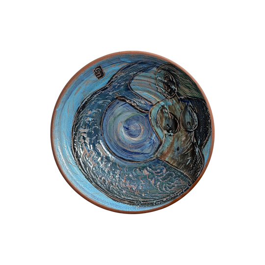 Mermaid large platter