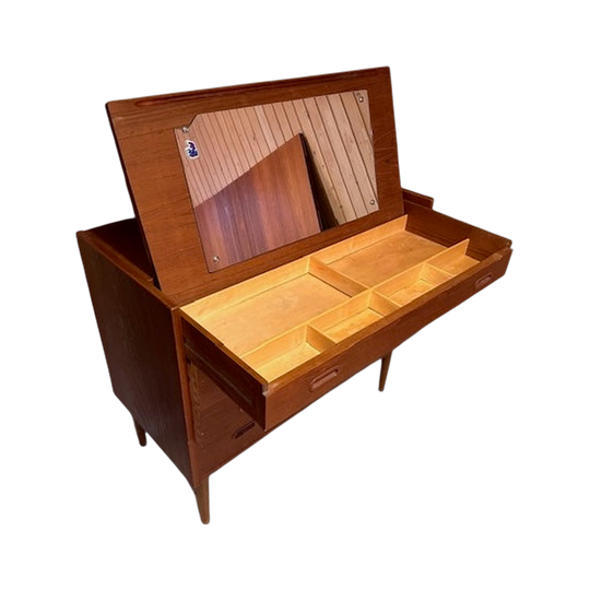 Danish Teak Dresser Drawers