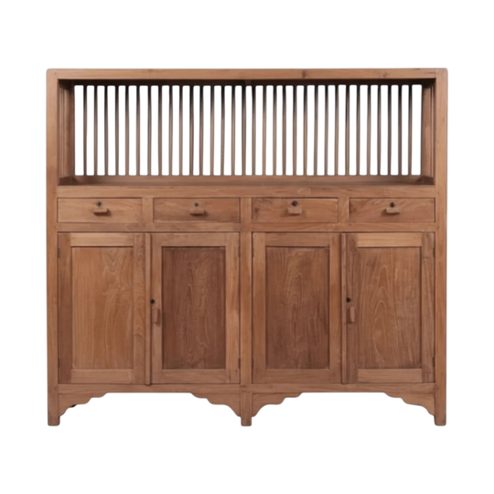 Indonesian Vintage Kitchen Hutch