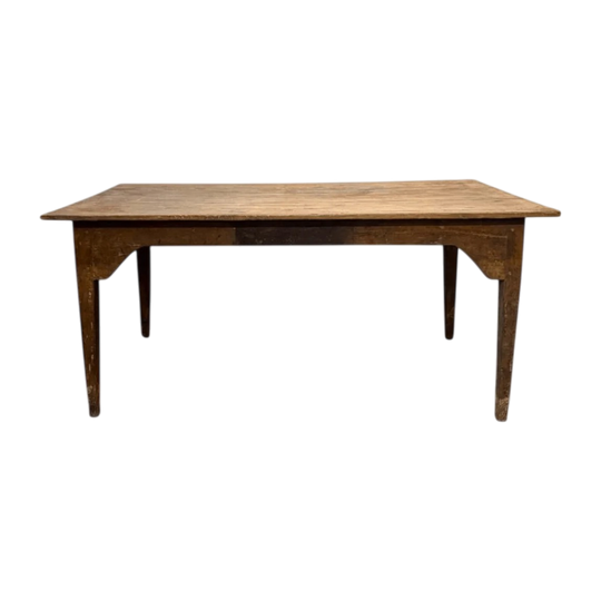 Aged Teak Dining Table From Java