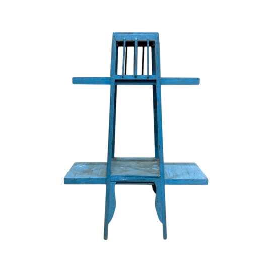 Vintage Blue Plant Stands