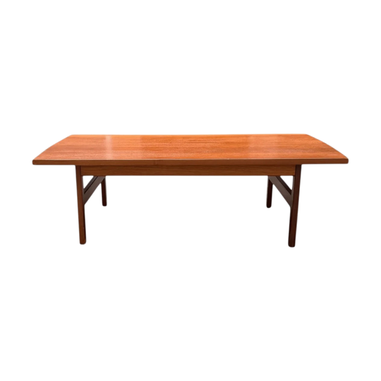 Teak Coffee Table by Tove & Edvard Kindt-Larsen for Säffle Möbelfabrik, Sweden