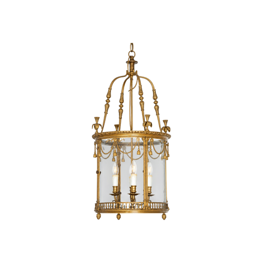 Early 20th Century French Ormolu Lantern