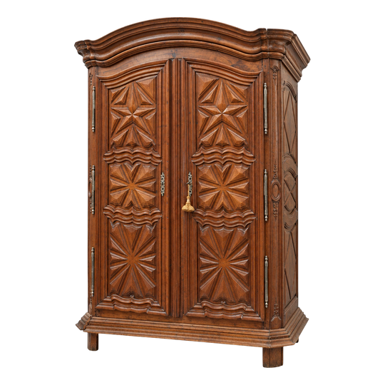 18th Century French Walnut Armoire,