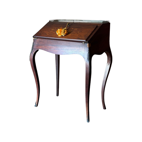 Antique 19th Century Rosewood Writing Bureau