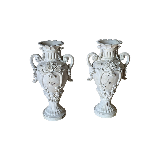 Vintage Pair of Decorative Urns