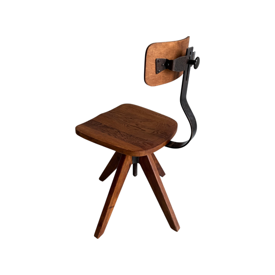 Early Vintage Scandinavian Architect's Chair