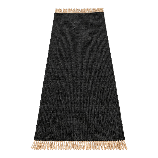 JUTE RUNNER TWO METERS CHARCOAL