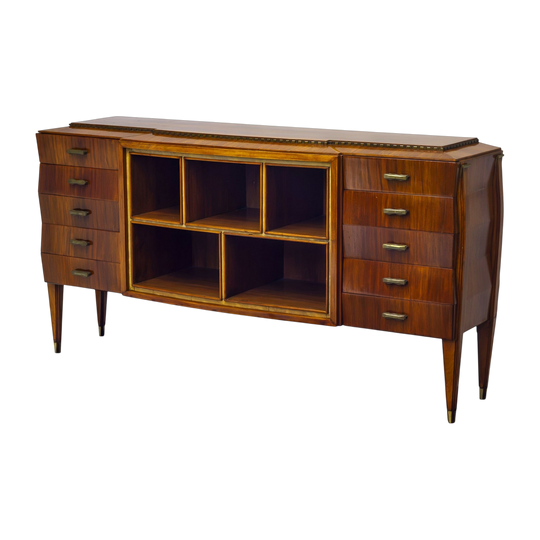 French, Art Deco, Rosewood Sideboard by Dominique