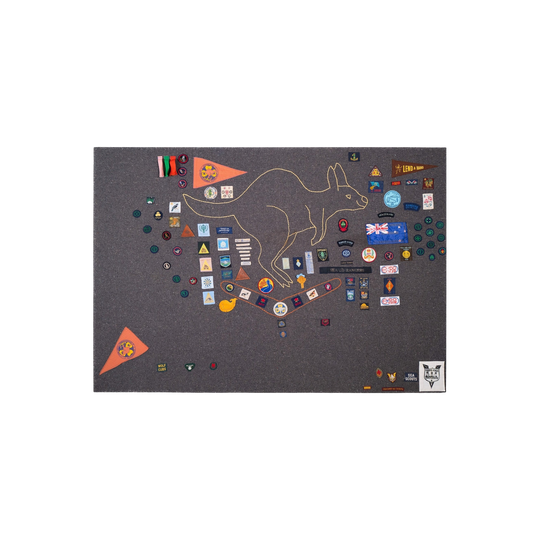 Stretched Girl Guide Camp Blanket, Auckland, 1957 to 1981