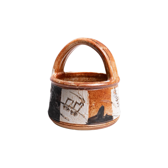 Jan Bell, Small Basket-Form Vessel