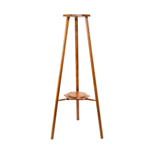 Edwardian Pine Plant Stand, Octagonal Top (likely Kauri)