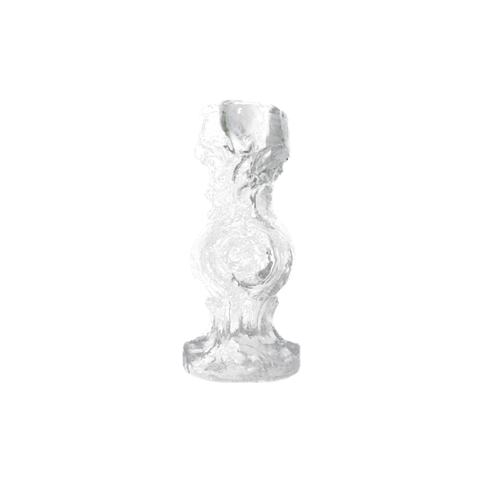 Christer Sjögren Glass Candle Holder, Lindshammar