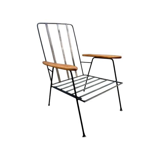 Restored Mid Century Armchair Frame