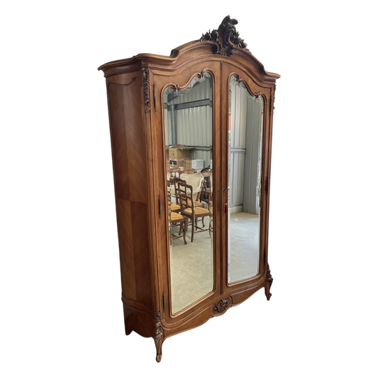 19th century French Walnut Armoire