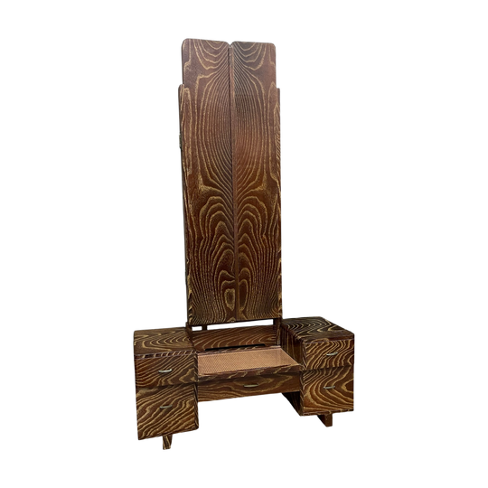 Japanese Mirror Chest Kyo Dai | Showa