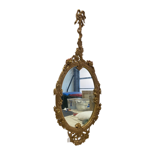 Antique Gilded Wall Mirror