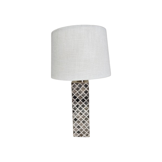 Geometric Design Inlay Lamp