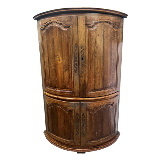 French Provincial Corner Cabinet
