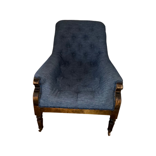 Vintage Restored Recliner Smoker’s Chair