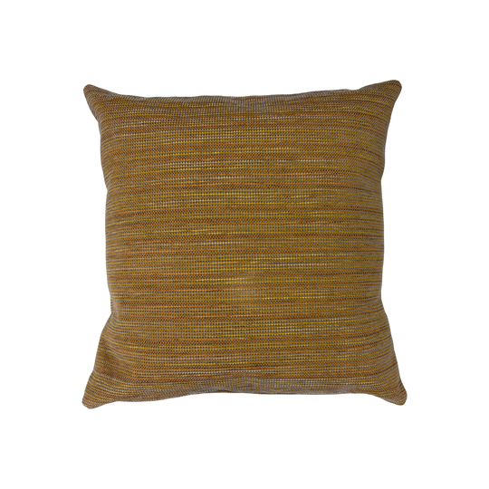 Gold Multi Striped Throw Cushion